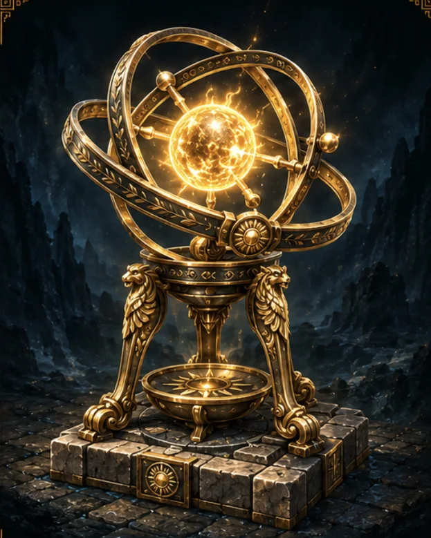 Solar Orrery tower artwork