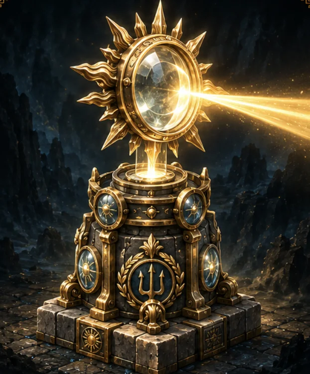 Sun Mirror tower artwork