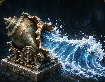 Tidal Cannon tower artwork